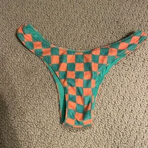 With Jean Bikini Bottoms